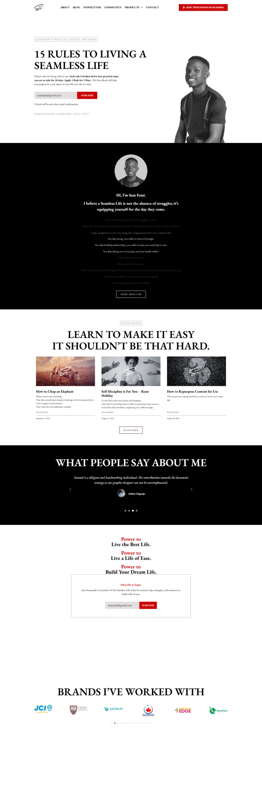 Sam Femi - Seamless Life